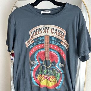 Daydreamer Charcoal Cotton Tee